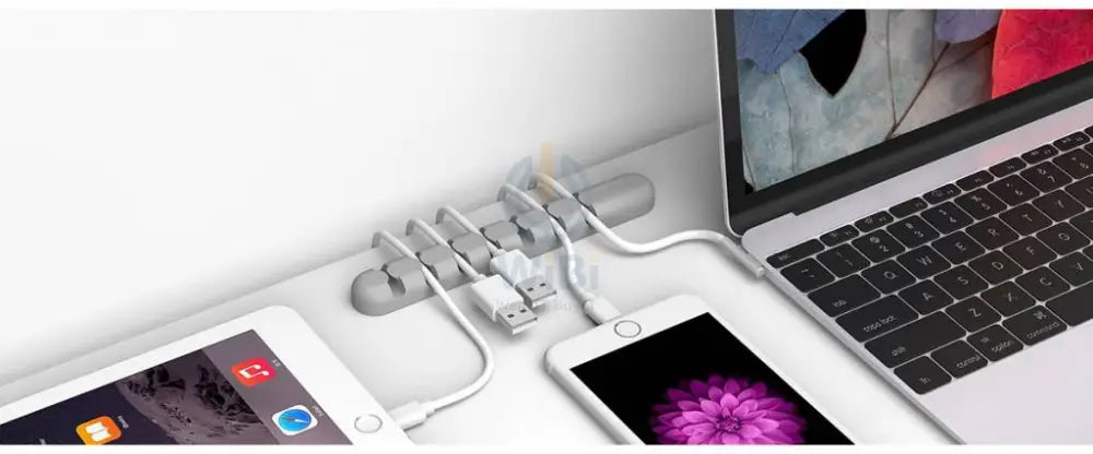 ORICO Desktop Cable Fixer 7 Way - White Accessories > Smart Devices