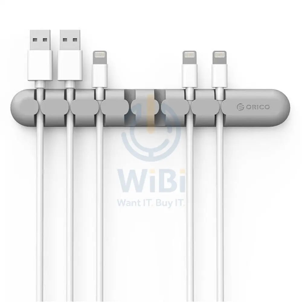 ORICO Desktop Cable Fixer 7 Way - White Accessories > Smart Devices
