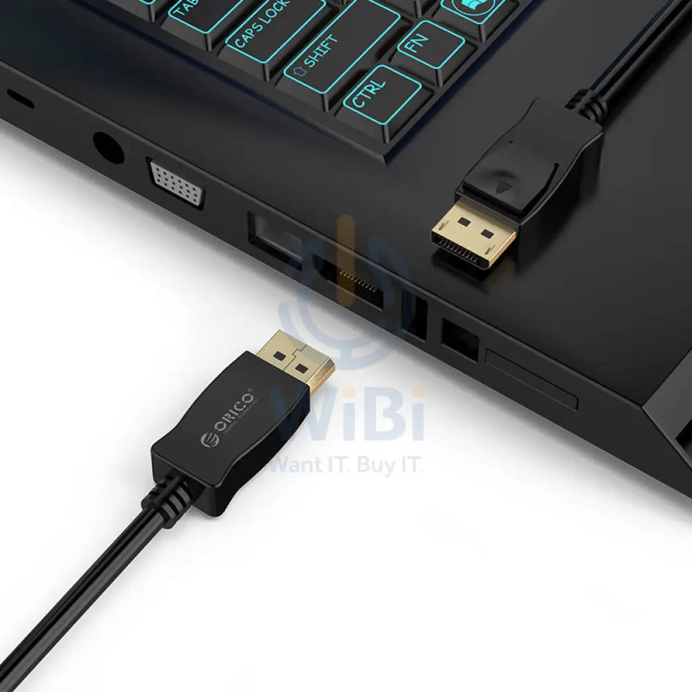 ORICO DisplayPort to DisplayPort cable - 5 meter / Black Accessories > Cables & Converters > Cables