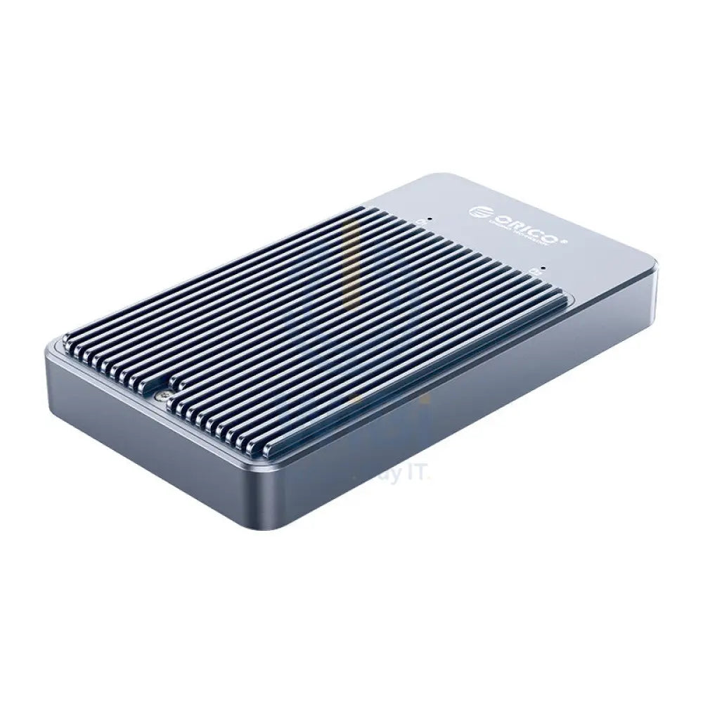 ORICO Dual-bay M.2 NGFF SATA SSD Enclosure - Gray Accessories > Other Laptop Accessories