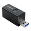 ORICO Mini 3-in-1 USB Hub - Black Accessories > USB Hub