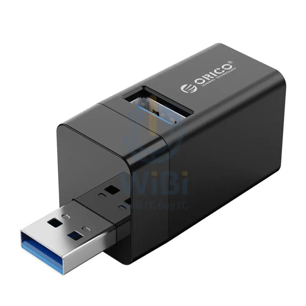 ORICO Mini 3-in-1 USB Hub - Black Accessories > USB Hub