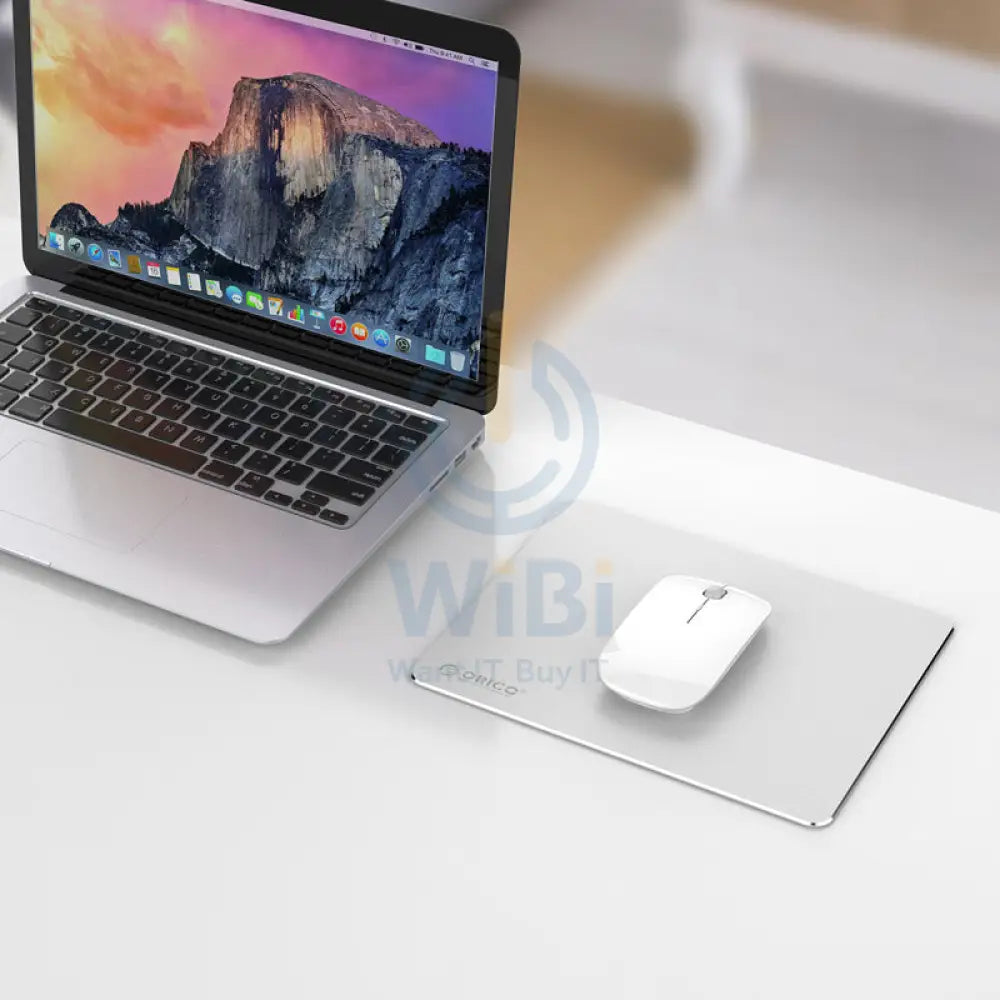 ORICO Mini Aluminum Alloy Mouse Pad - Silver Accessories > Mousepad