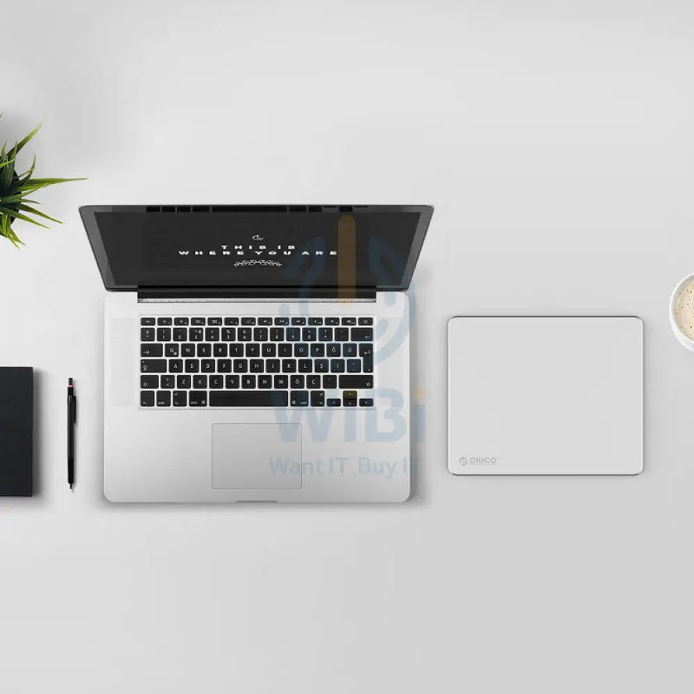 ORICO Mini Aluminum Alloy Mouse Pad - Silver Accessories > Mousepad