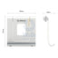 ORICO Phone/Tablet Holder - White Accessories > Mobiles & Tablets > Mobiles > Mobile Holder / Stands
