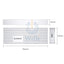 ORICO USB3.2 20Gbps M.2 NVMe SSD Enclosure - Silver Accessories > Other Laptop Accessories
