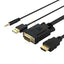 ORICO VGA to HDMI Cable - 5 Meter / Black Accessories > Cables & Converters > Cables