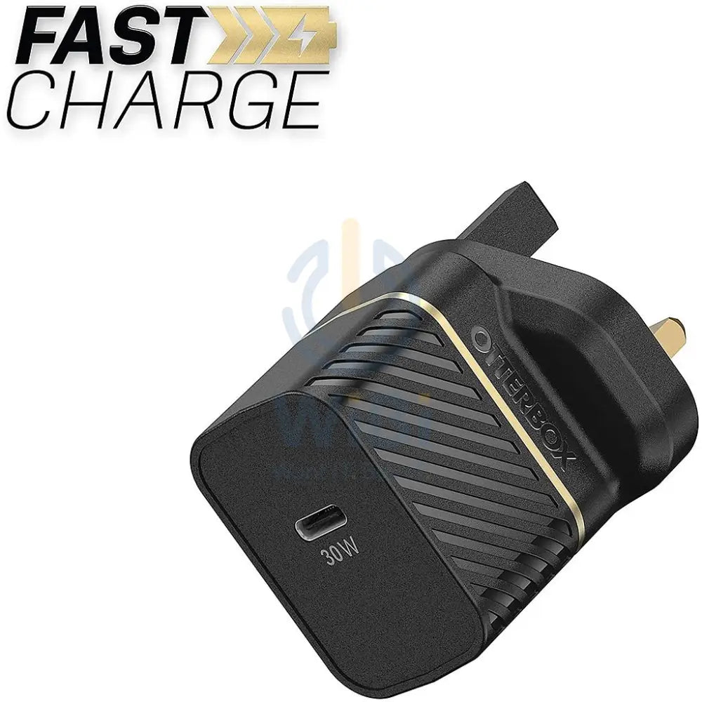 Otterbox GaN Wall Charger - 30W / USB-C / Black Accessories > Power Adapters