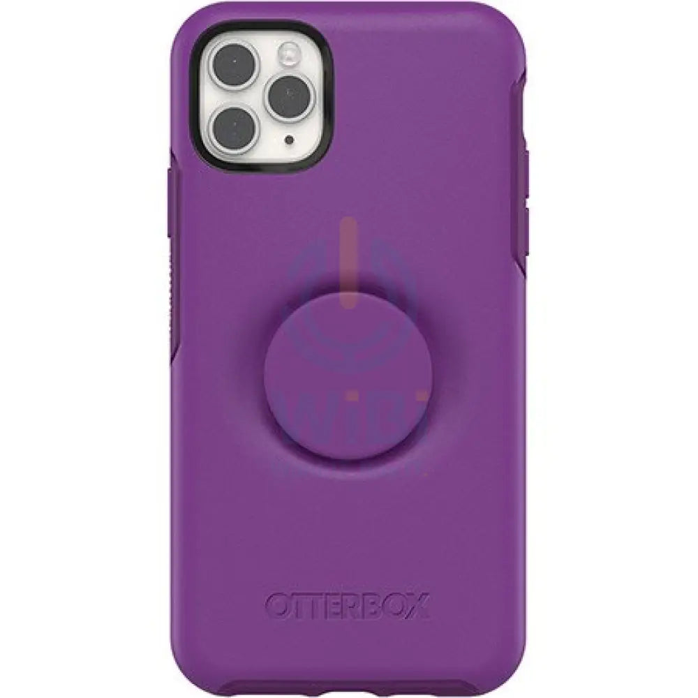 OtterBox iPhone 11 Pro Max Symmetry Otter + Pop - Purple Accessories > Mobiles & Tablets