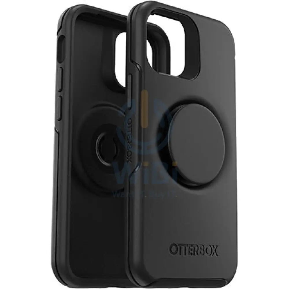 Otterbox iPhone 12 mini Otter + Pop Symmetry Case - Black - Black Accessories > Mobiles & Tablets