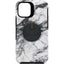 Otterbox iPhone 12 mini Otter + Pop Symmetry Case Special Edition - White Marble Accessories > Mobiles & Tablets