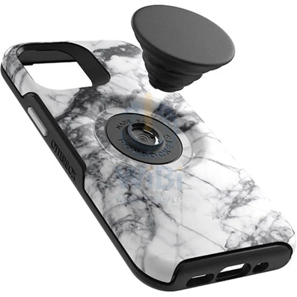 Otterbox iPhone 12 mini Otter + Pop Symmetry Case Special Edition - White Marble Accessories > Mobiles & Tablets