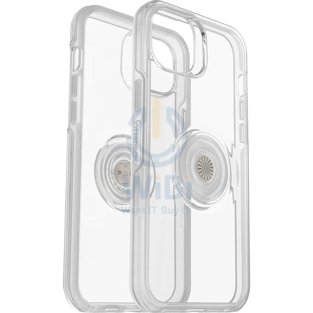 OtterBox iPhone 14 Plus Otter + Pop Symmetry Clear Case - Clear Accessories > Mobiles & Tablets