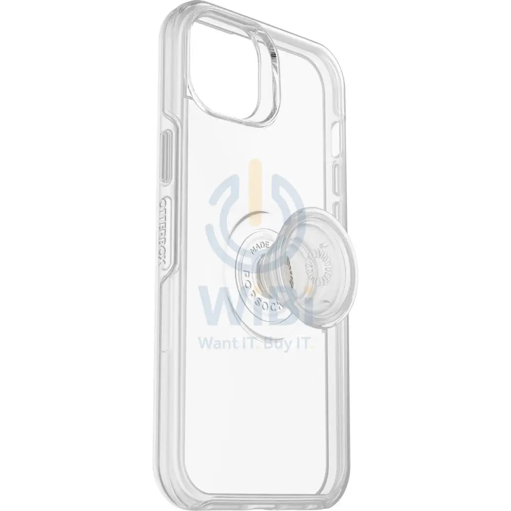 OtterBox iPhone 14 Plus Otter + Pop Symmetry Clear Case - Clear Accessories > Mobiles & Tablets
