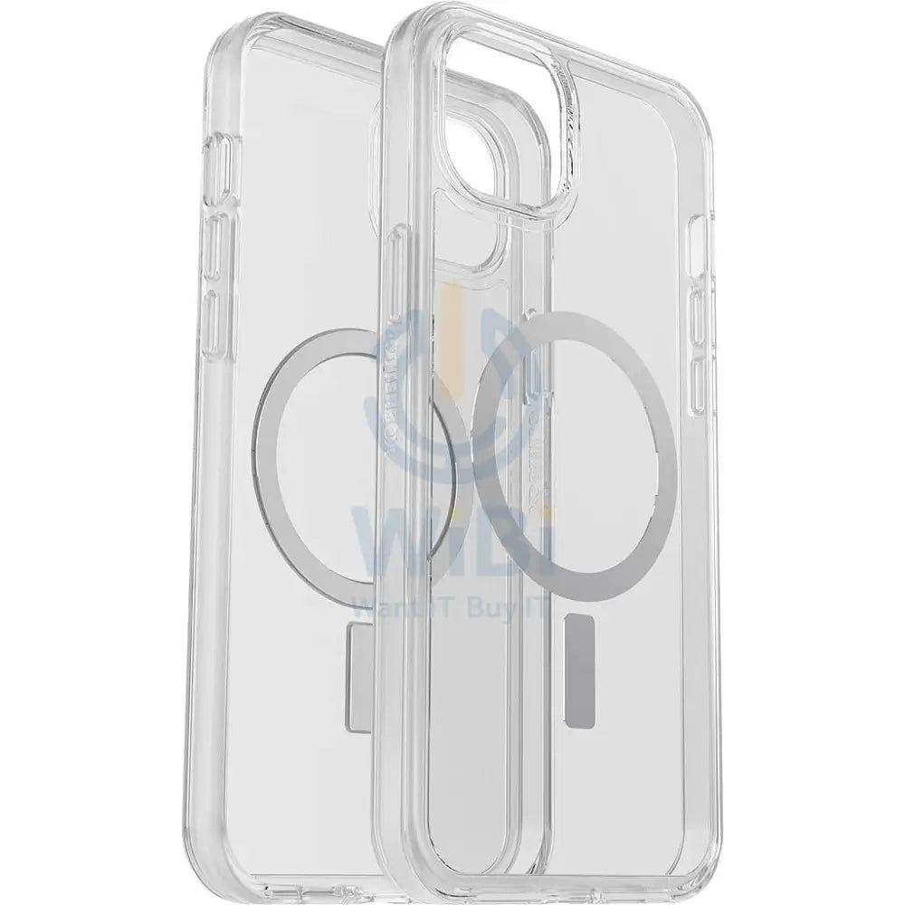 OtterBox iPhone 14 Plus Symmetry Plus MagSafe Clear Case - Clear Accessories > Mobiles & Tablets