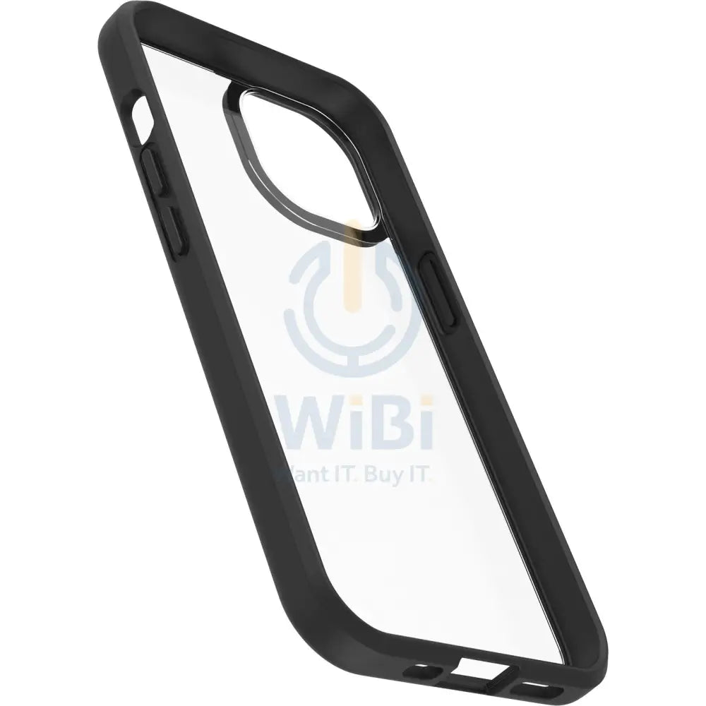 OtterBox iPhone 14 React Case - Black Crystal - Clear/Black Accessories > Mobiles & Tablets > Mobiles > Screen