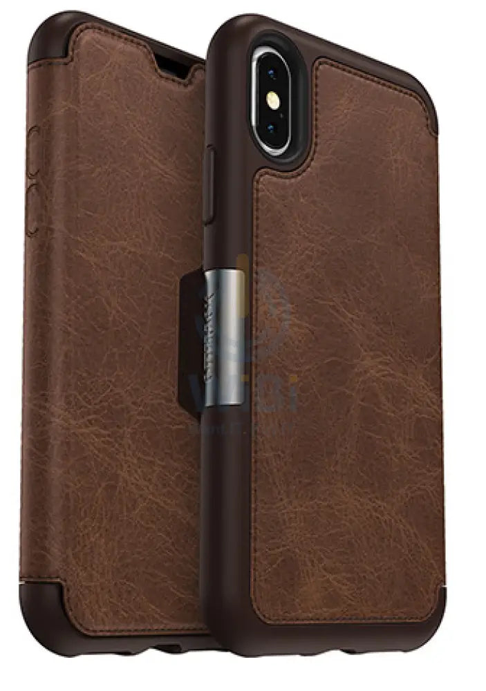 OtterBox iPhone X Strada Folio Case - Espresso Brown Accessories > Mobiles & Tablets