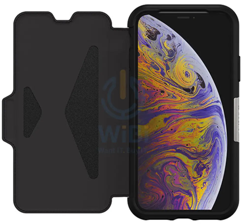 OtterBox iPhone X Strada Folio Case - Shadow Black Accessories > Mobiles & Tablets