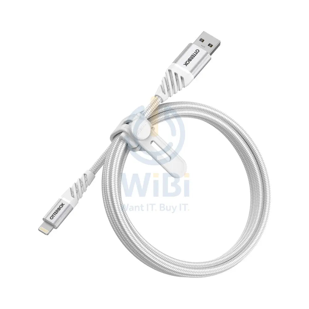 OtterBox Lightning To USB-A Premium Cable - Lightning / USB-A / 2 Meters / White