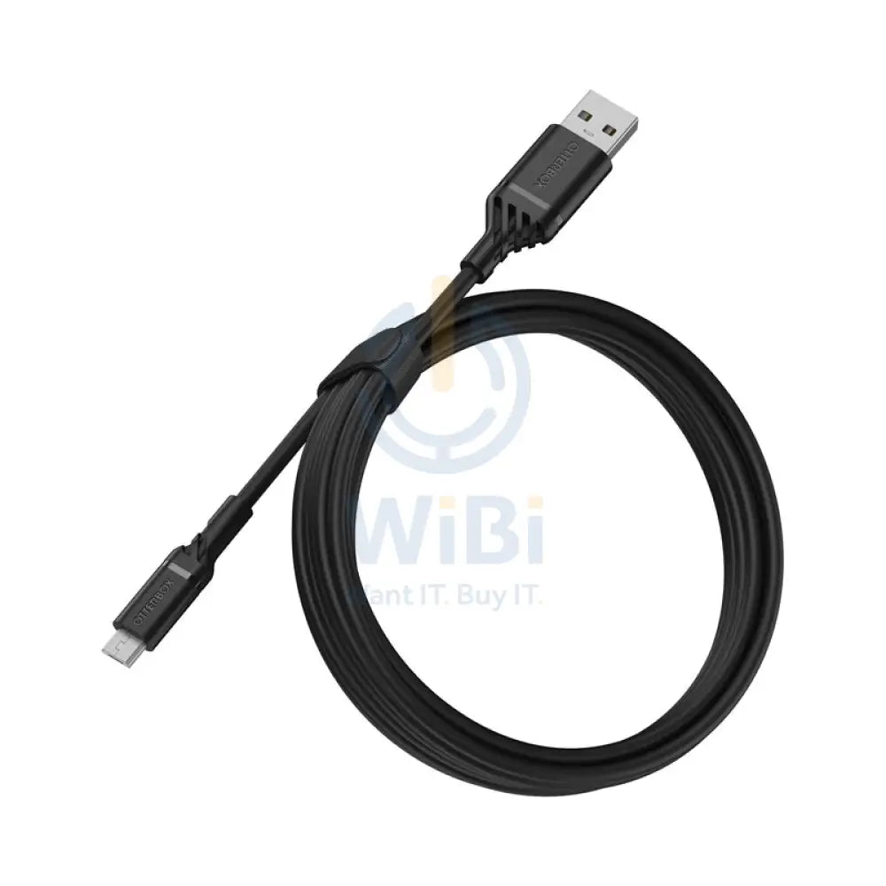 OtterBox Micro-USB To USB-A Cable - Micro-USB / USB-A / 2 Meters / Black