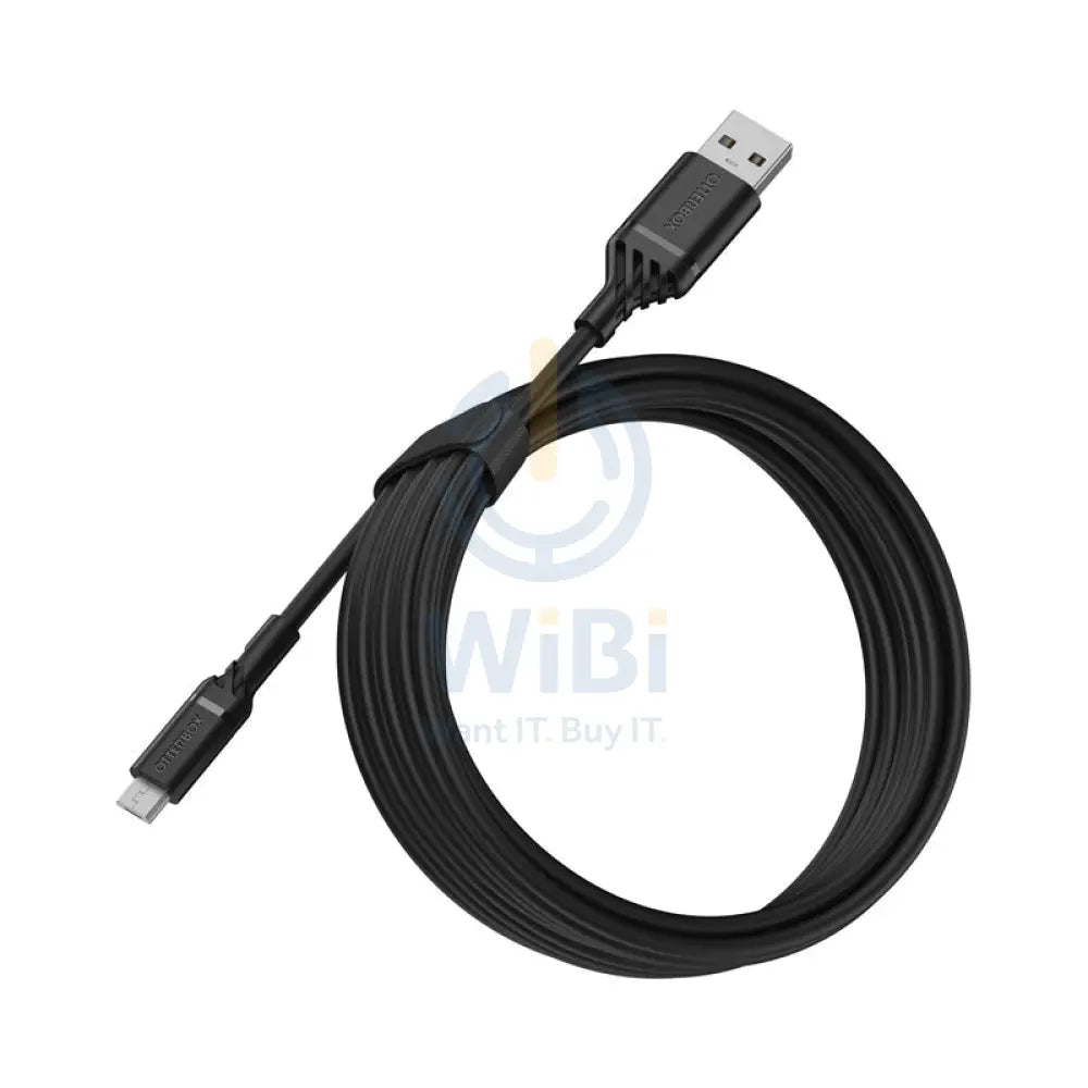 OtterBox Micro-USB To USB-A Cable - Micro-USB / USB-A / 3 Meters / Black