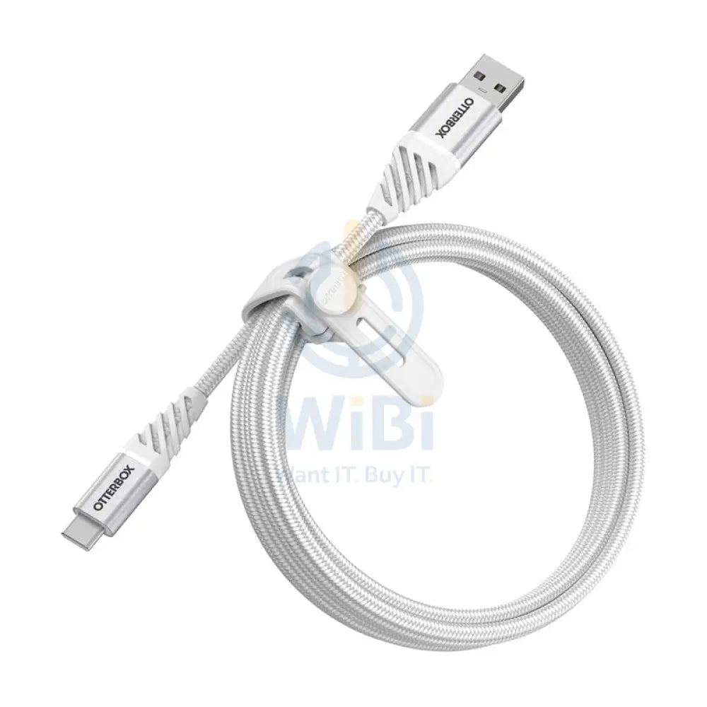 OtterBox Premium USB-C To USB-A Cable - USB-C / USB-A / 1 Meter / White