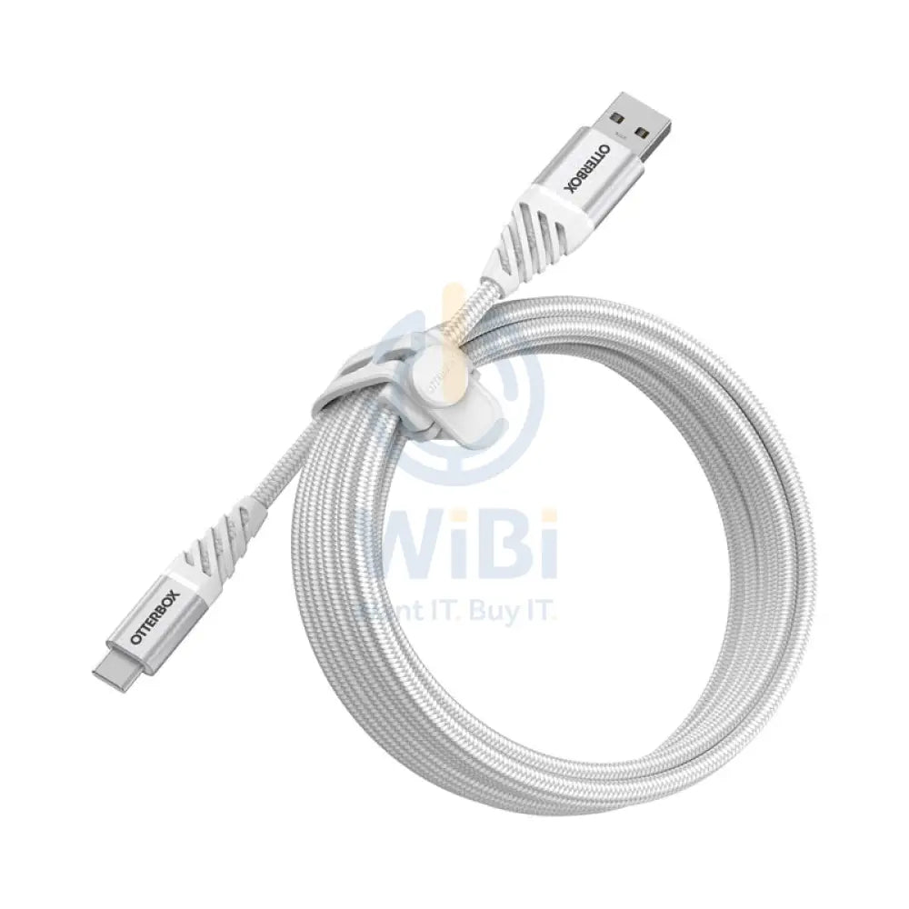 OtterBox Premium USB-C To USB-A Cable - USB-C / USB-A / 3 Meters / White