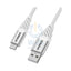 OtterBox Premium USB-C To USB-A Cable - USB-C / USB-A / 3 Meters / White