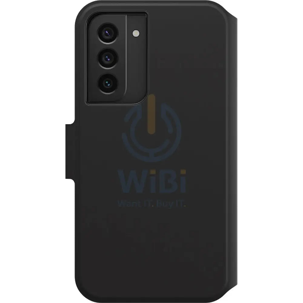 OtterBox Samsung Galaxy S22 Plus Strada Via Case - Night Black Accessories > Mobiles & Tablets > Mobiles > Screen