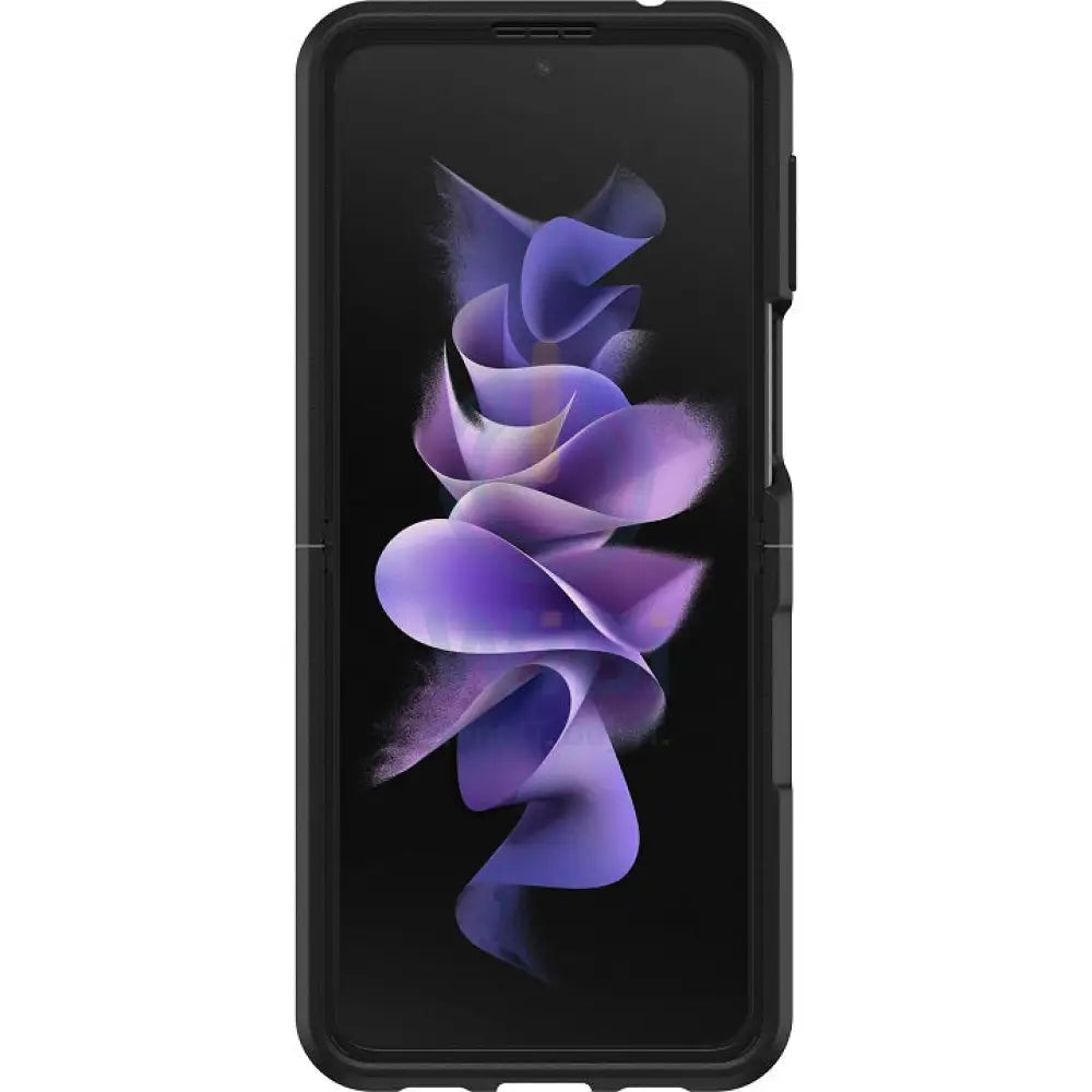 OtterBox Samsung Galaxy Z Flip 3 Symmetry Flex - Clear/Black Accessories > Mobiles & Tablets > Mobiles > Screen