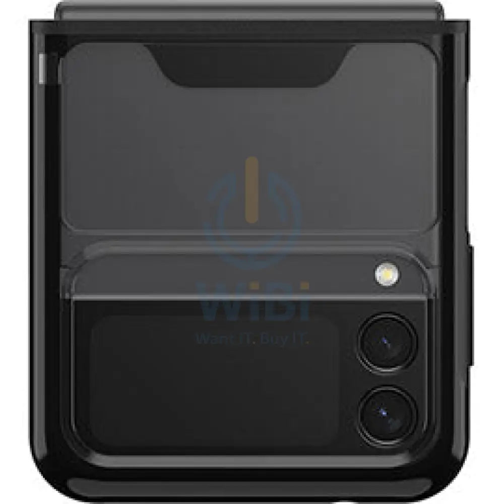 OtterBox Samsung Galaxy Z Flip 3 Symmetry Flex - Clear/Black Accessories > Mobiles & Tablets > Mobiles > Screen