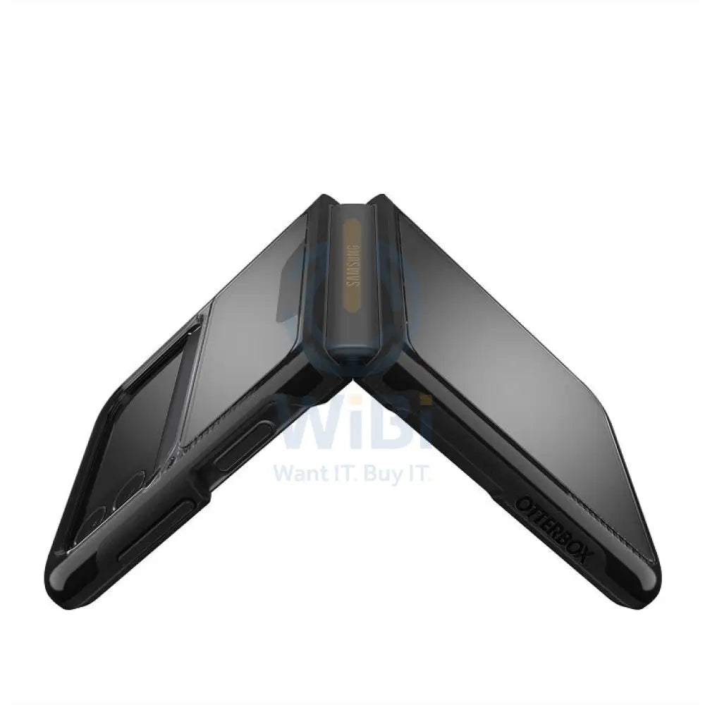 OtterBox Samsung Galaxy Z Flip 3 Symmetry Flex - Clear/Black Accessories > Mobiles & Tablets > Mobiles > Screen