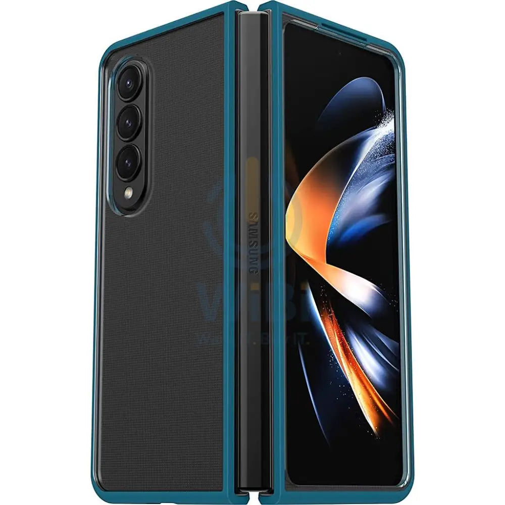 OtterBox Samsung Galaxy Z Fold 4 Thin Flex Case - Blue Accessories > Mobiles & Tablets > Mobiles > Screen Protectors &