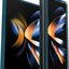 OtterBox Samsung Galaxy Z Fold 4 Thin Flex Case - Blue Accessories > Mobiles & Tablets > Mobiles > Screen Protectors &