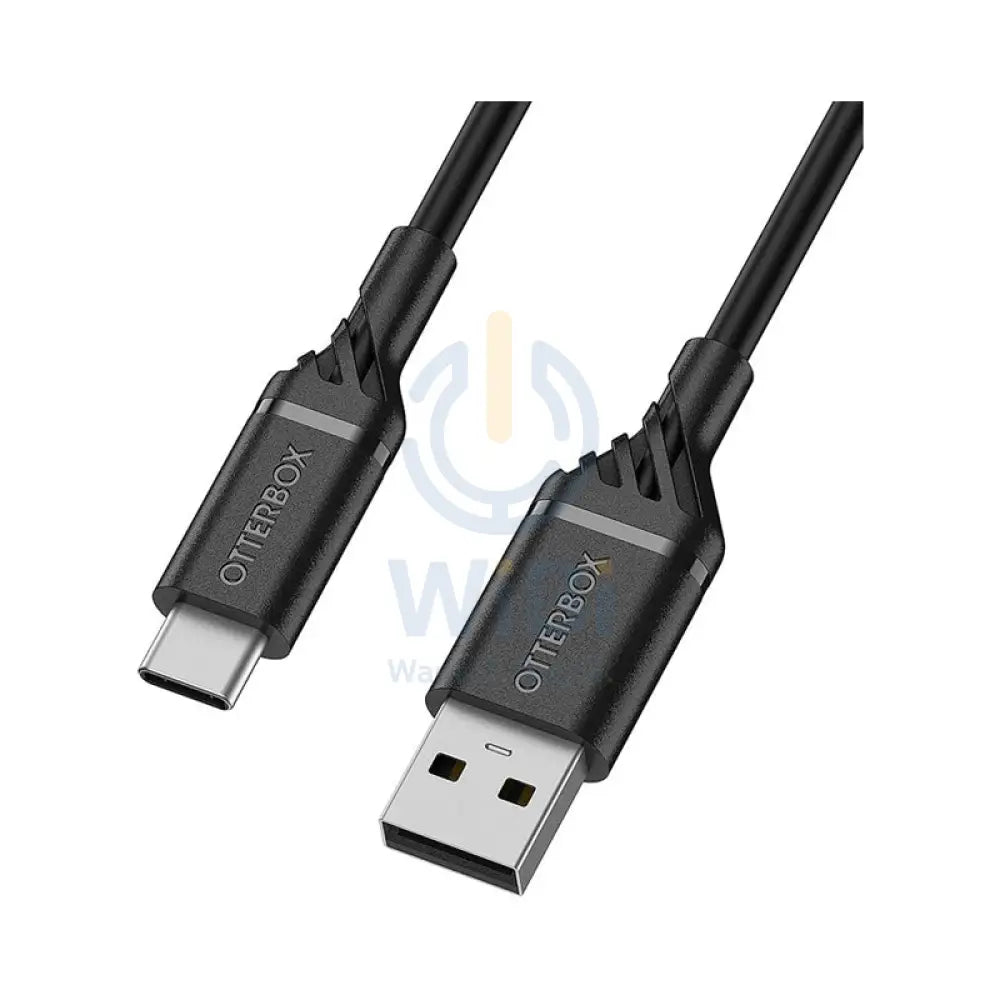 OtterBox Standard USB-A To USB-C Cable - USB-A / USB-C / 2 Meters / Black