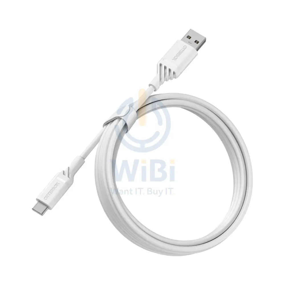 OtterBox Standard USB-A To USB-C Cable - USB-A / USB-C / 2 Meters / White