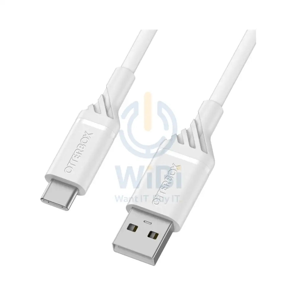 OtterBox Standard USB-A To USB-C Cable - USB-A / USB-C / 2 Meters / White