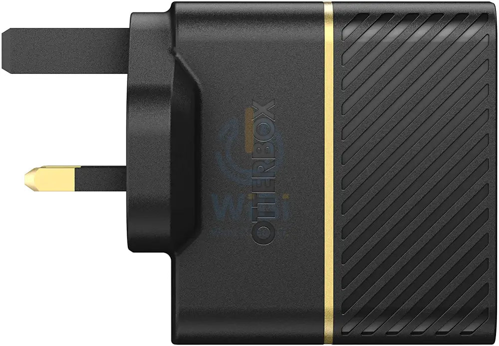 OtterBox UK Wall Charger 30W – USB C 18W + USB A 12W USB-PD – Black Accessories > Power Adapters