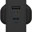 OtterBox UK Wall Charger 30W – USB C 18W + USB A 12W USB-PD – Black Accessories > Power Adapters