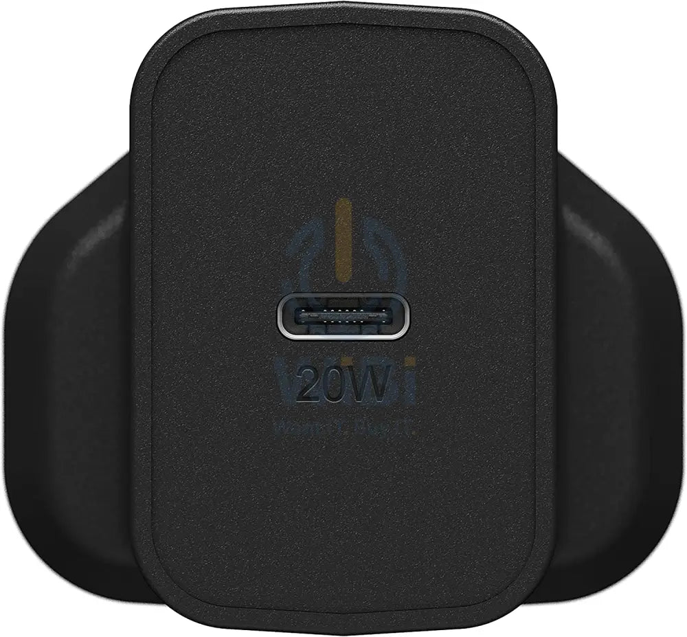 Otterbox Uk Wall Charger - USB-C / 20W / Black Accessories > Power Adapters