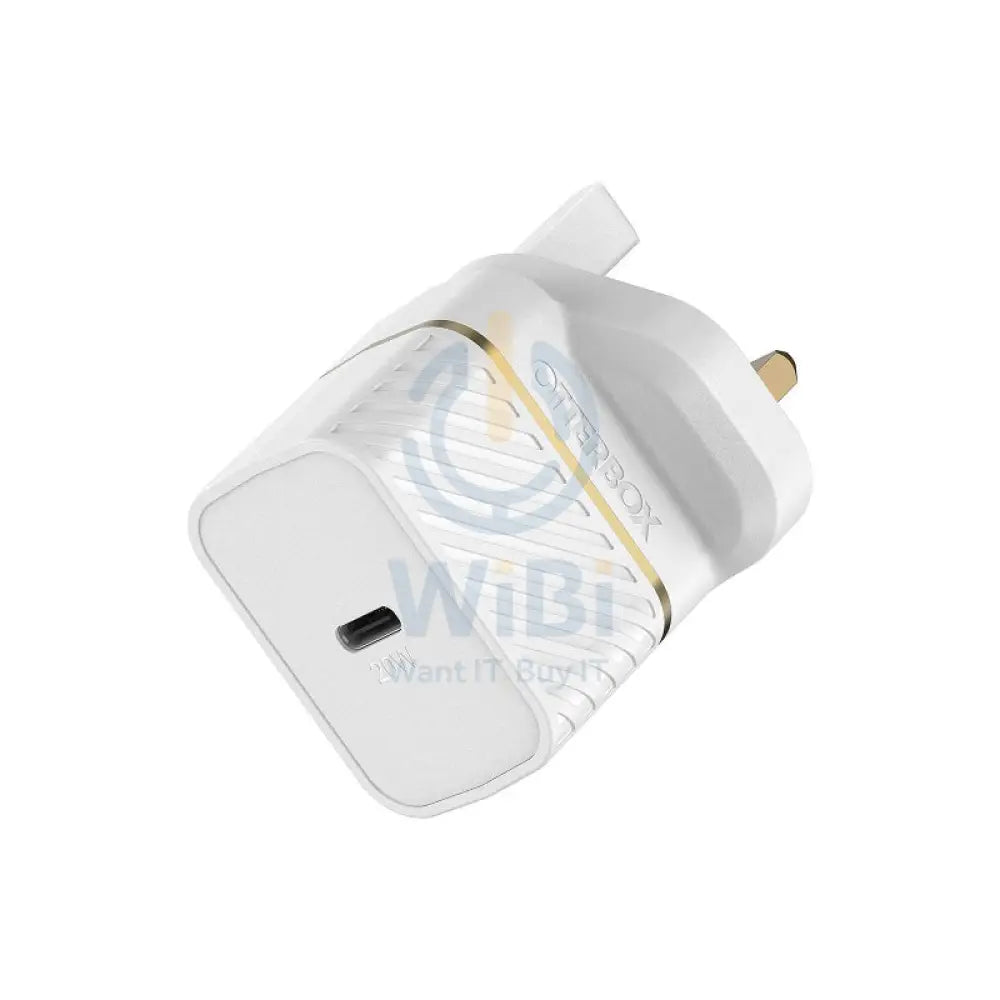Otterbox Uk Wall Charger - USB-C / 20W / White Accessories > Power Adapters