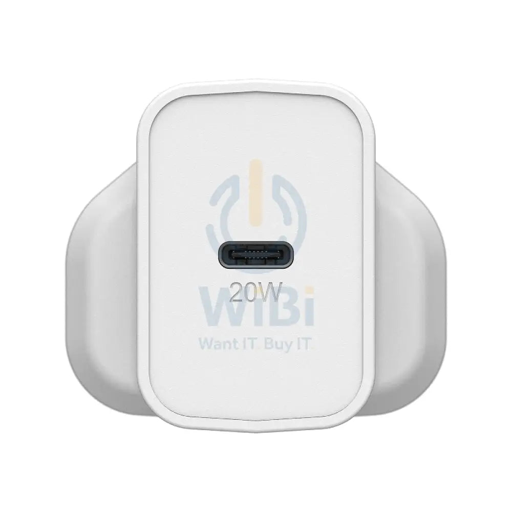 Otterbox Uk Wall Charger - USB-C / 20W / White Accessories > Power Adapters