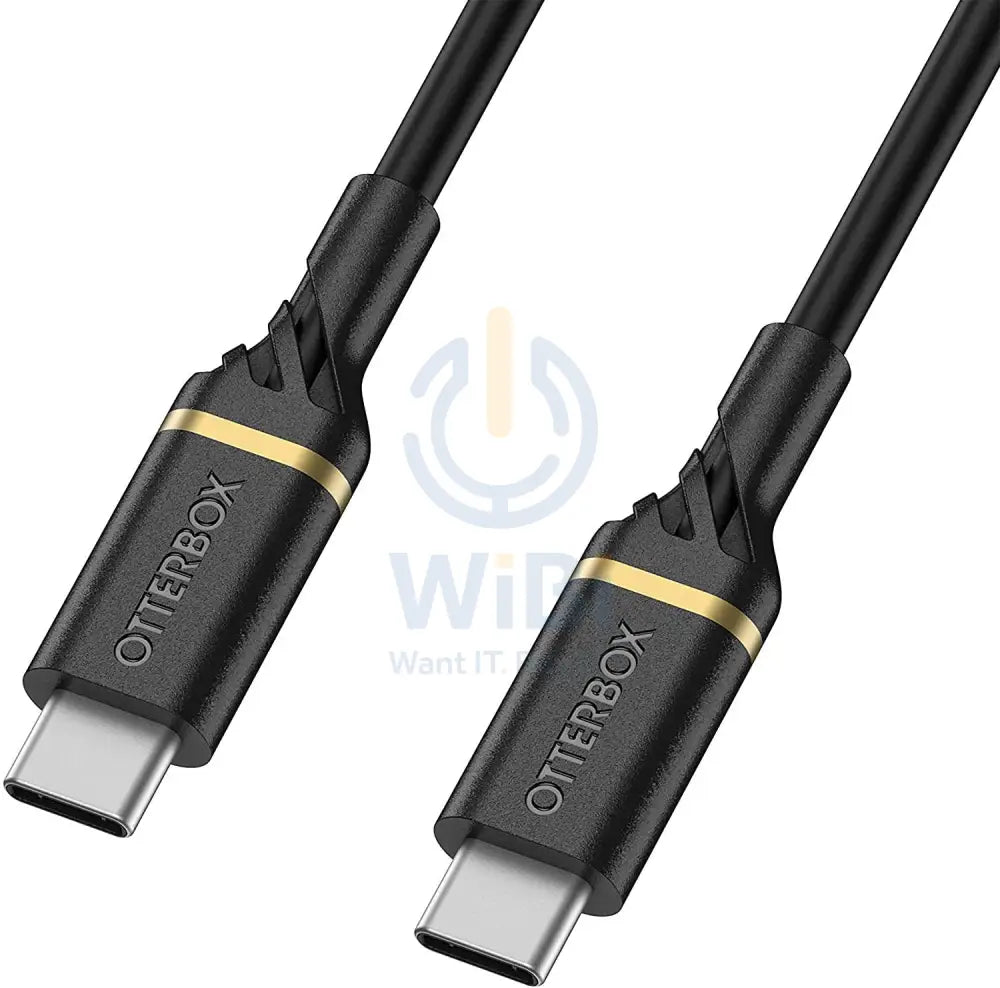 OtterBox USB-C to USB-C Fast Charge Cable - Standard 2 Meter - Black Accessories > Cables & Converters > Cables