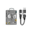 Xpower 6-in-1 Sync & Charge Mini Cable - 0.15 Meter / Gray