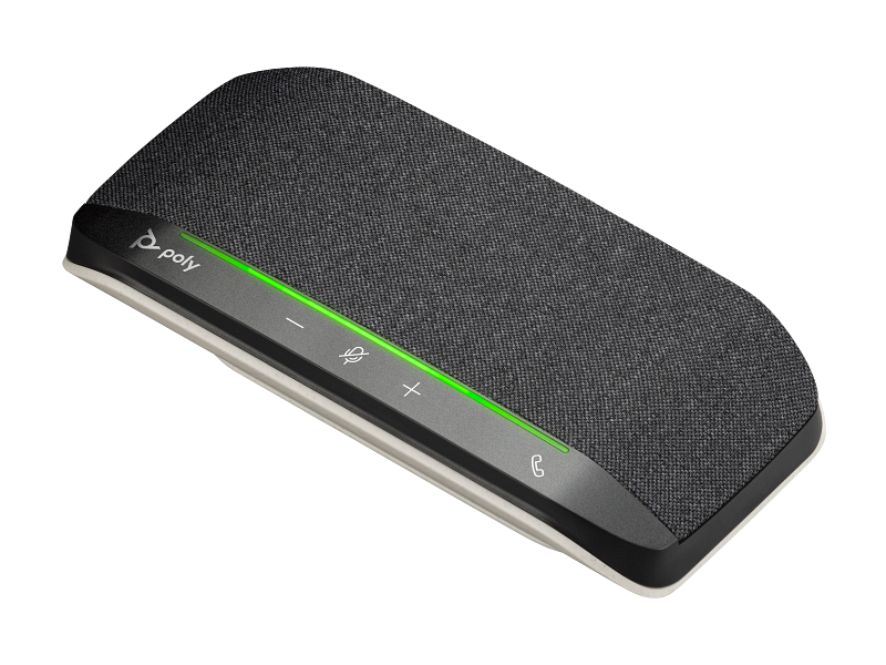 HP Poly Sync 10 Speakerphone - USB-A / USB-C / Silver