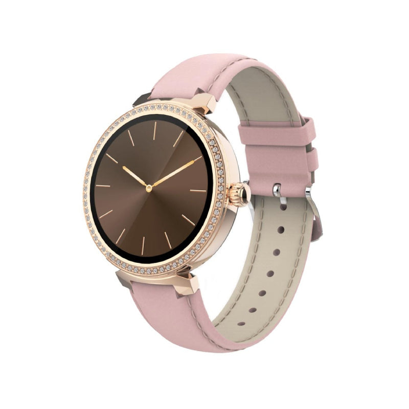 Porodo Belle Smart Watch - 1.19’’ AMOLED / Bluetooth / Pink Smart Watches