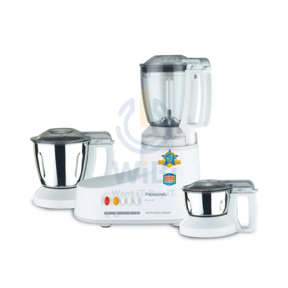 Panasonic MX-AC300 Mixer Grinder with 3 Jars Accessories > Smart Devices