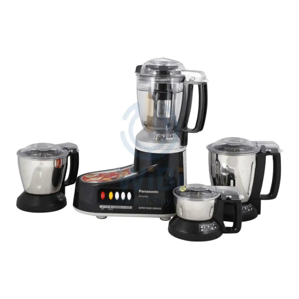Panasonic MX-AC400 Mixer Grinder with 4 Jar Accessories > Smart Devices