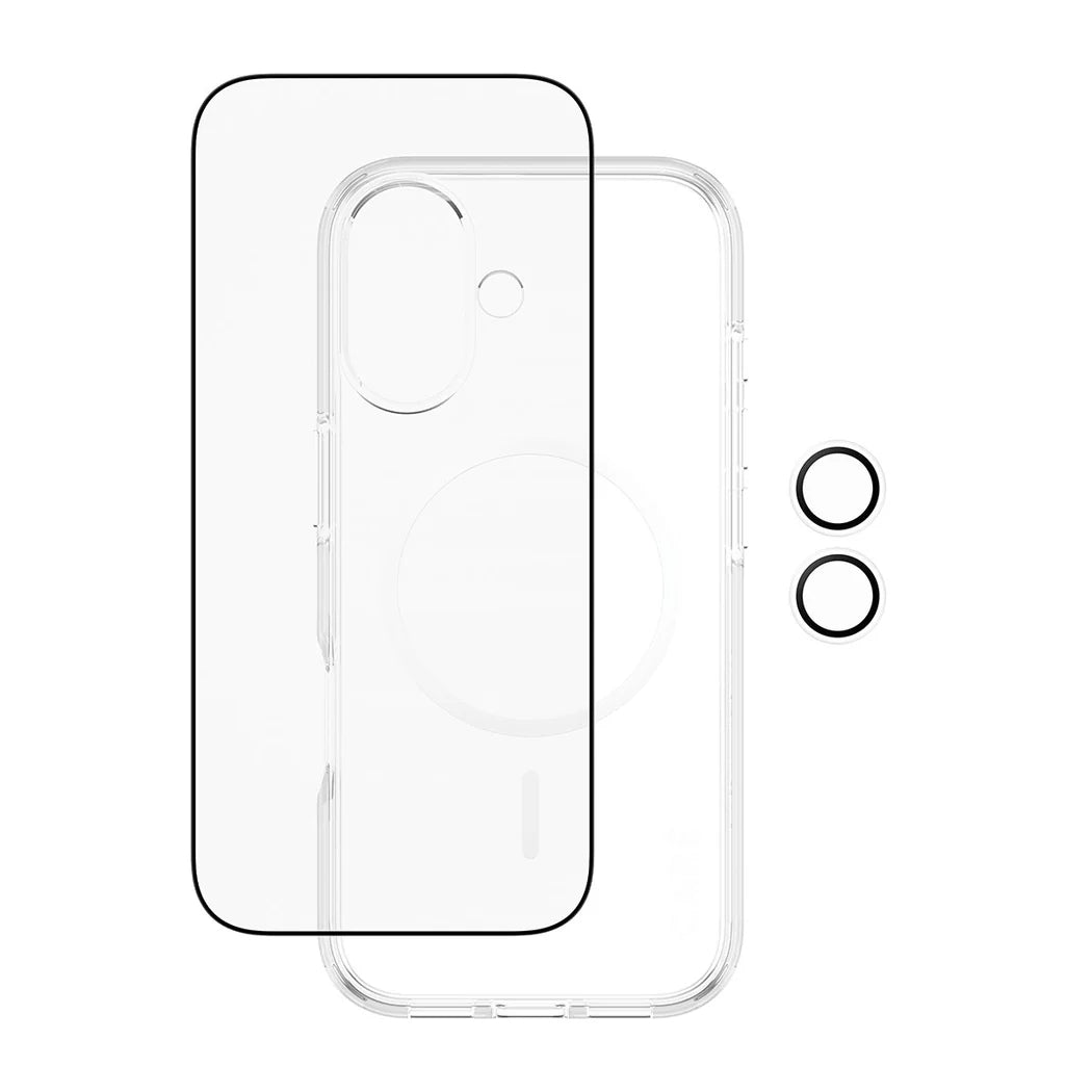 PanzerGlass® 3-in-1 Flagship Combat Bundle For iPhone 17 - Clear