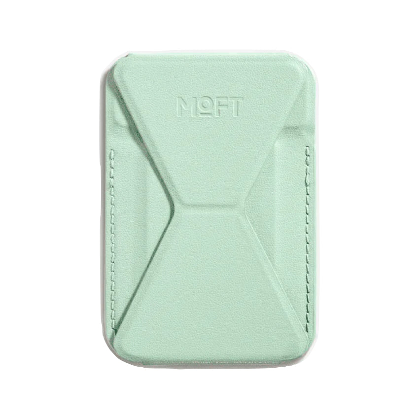 MOFT  Snap-On iPhone Stand & Wallet  - Papermint